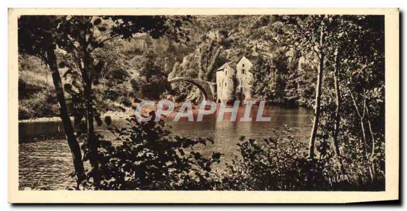 Old Postcard The Valley Of The Body Of Moulin Dourble