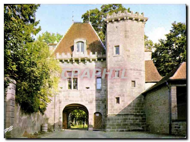 Modern Postcard Bourbonne les Bains Haute Marne Le Chateau du Donjon