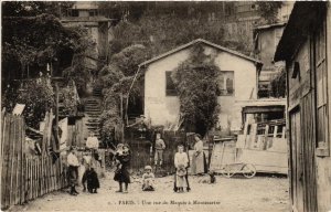 CPA PARIS (18e) Une vue du Maquis a Montmartre (538133)