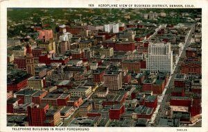 Denver, Colorado, Telephone Building, Western United States, Postcard