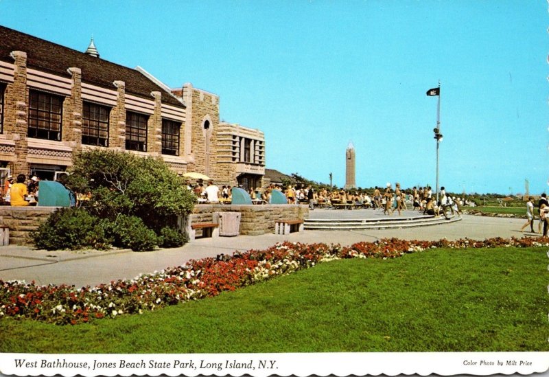 New York Long Island Jones Beach State Park West Bathhouse