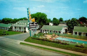 Tennessee Nashville Alamo Plaza Hotel Courts 1960