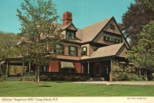 Vintage Postcard 1971 Historic Sagamore Hill Oyster Bay Long Island New York NY