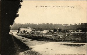 CPA Vieux MOULINS Vue proise de la Route de COMPIEGNE (377939)