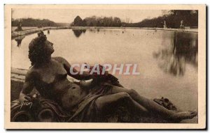 Old Postcard Splendors and Charmes Of Versailles Pattern Of Decorative Flower...