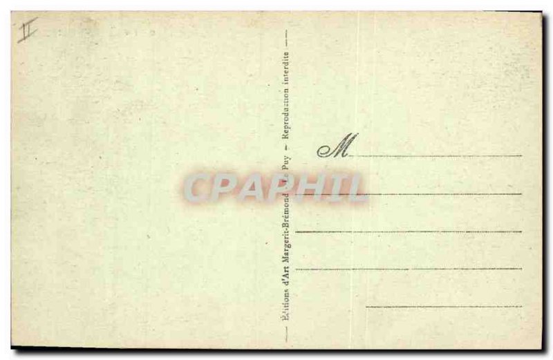 Old Postcard Folklore The Auvergne Bourree