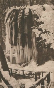 Yorkshire Postcard - Frozen Dropping Well, Knaresborough   RS22310