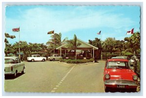 1966 Entrance To The Colony Hotel Montego Bay Jamaica W. I. Cars Posted Postcard