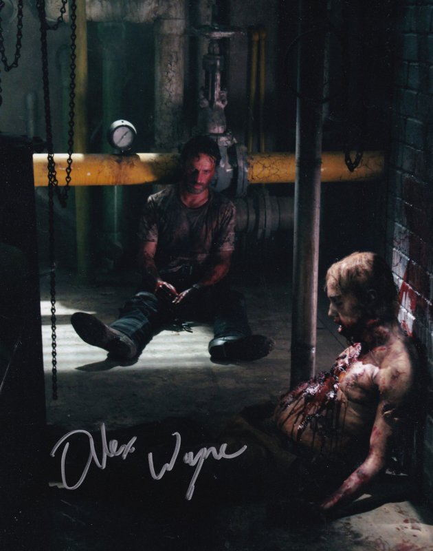 Alex Wayne The Walking Dead Lori of Prison Break Killer 10x8 Hand Signed Photo