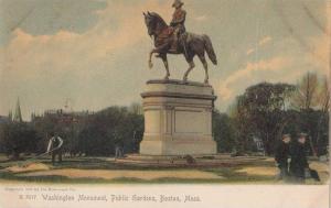 LP64  Boston, Massachusetts, MA, postcard, Washington 