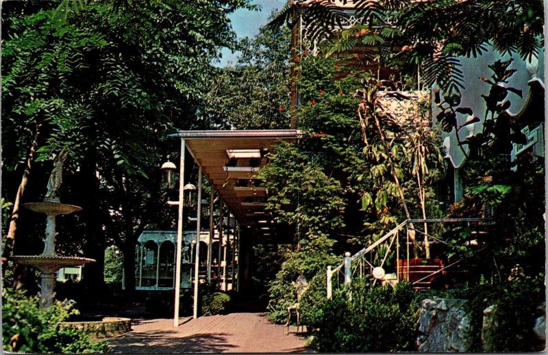 The Peter Pan Inn, Restaurant Urbana MD Vintage Postcard Q42