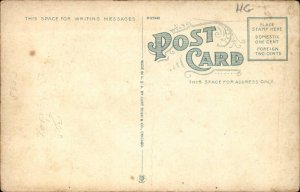 Chicago Illinois IL Hamlet Inn Interior Vintage Postcard