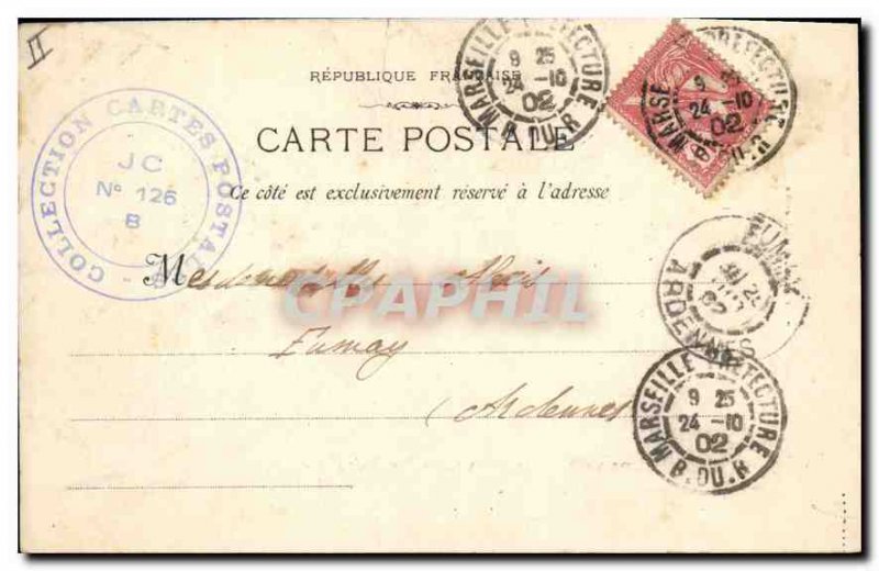 Old Postcard Roquefavour The Arc Edges