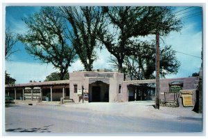 1960 La Hacienda Dining Room Old Town Plaza Albuquerque New Mexico NM Postcard