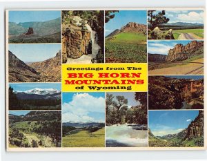 Postcard Greetings from The Big Horn Mountains of Wyoming