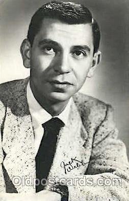 Jack Webb Actor, Actress, Movie Star Unused wear left top corner