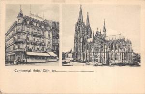 BR42199 Continental Hotel Coln Koln germany