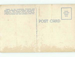 Linen HIGH SCHOOL SCENE Casper Wyoming WY E2188@