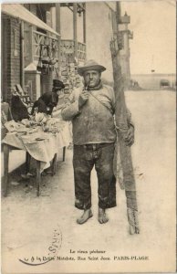 CPA AK PARIS-PLAGE Le Vieux Pecheur A la Petite Matelote Rue St-Jean (26132)