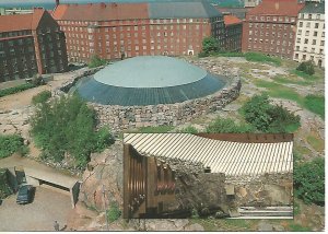 SUOMI FINLAND Helsinki Heisingfors Temppeliaukion kirkko Temppeliaukion Kyrka