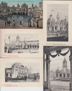 FRANCO BRITISH EXHIBITION EXPO 1908 London U.K. 50 Vintage Postcards (L4571)