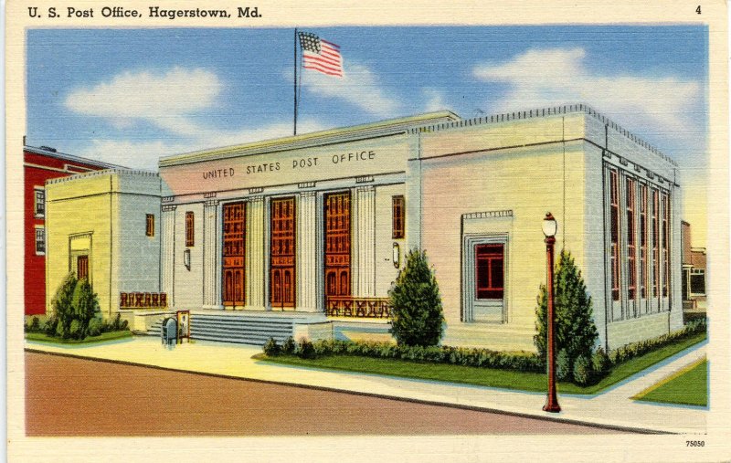 MD - Hagerstown. US Post Office