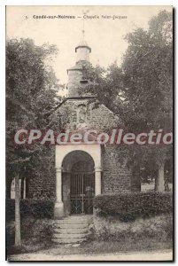 Postcard Old Conde Sur Noireau Chapel St. Jacques