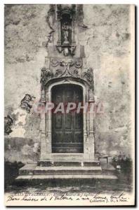 Saint Valerien Old Postcard Portal Side of & # 39eglise