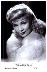 Beautiful Actress VEDA ANN BORG A65/2 Swiftsure 2000 Postcard GREAT QUALITY