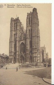 Belgium Postcard - Brussels - Church of St-Gudule - TZ12157