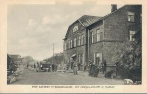 Germany Vom östlichen Kriegsschauplatz Ein Kriegslazarett in Kurland 02.91