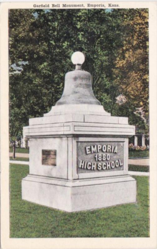 Kansas Emporia Garfield Bell Monument