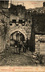 CPA Le Lot - ROCAMADOUR - La Porte Basse (353936)