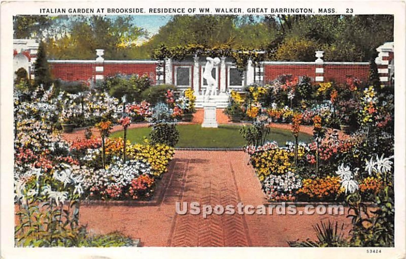 Italian Garden at Brookside - Great Barrington, MA