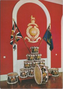 Military Postcard - Colours Hall, Royal Marines Museum, Eastney  RR23477