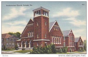 Presbyterian Church, Pulaski, Virginia, 30-40s