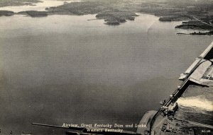 KY - Great Kentucky Dam and Locks. Aerial View