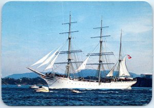 M-51139 Maritime Bergen Training Ship Statsraad Lehmkuhl Norway Europe