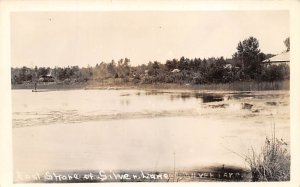 East Shore of Silver Lake Real Photo Silver Lake MI 