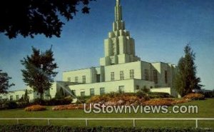 Mormon Temple - Idaho Falls , Idaho ID