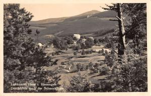 Hain Rhineland-Palatinate Germany birds eye view of area real photo pc Y13934