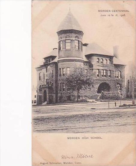 Connecticut Meriden High School 1905