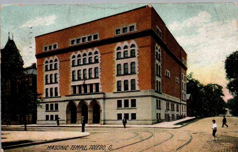 Toledo, Ohio - The Masonic Temple - in 1911