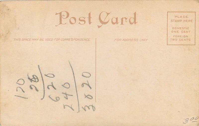 Indianapolis Indiana~Cannon Balls Stacked in Military Park~1910 PC