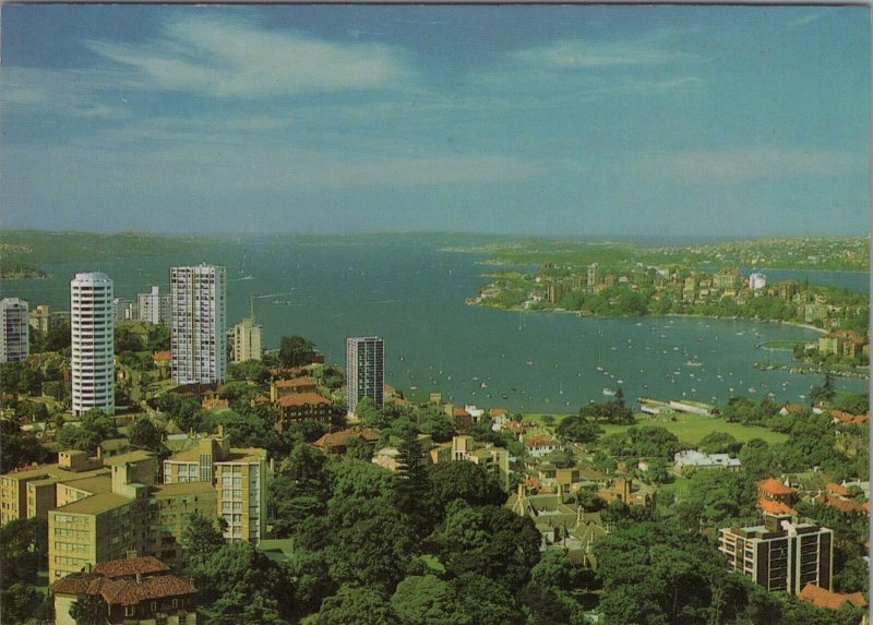 Australia Postcard - Aerial View of Sydney's Eastern Suburbs RR17588