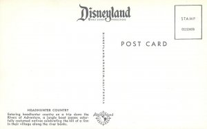 Postcard United States California Disneyland Headhunter country native