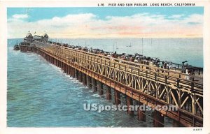 Pier & Sun Parlor - Long Beach, California CA  
