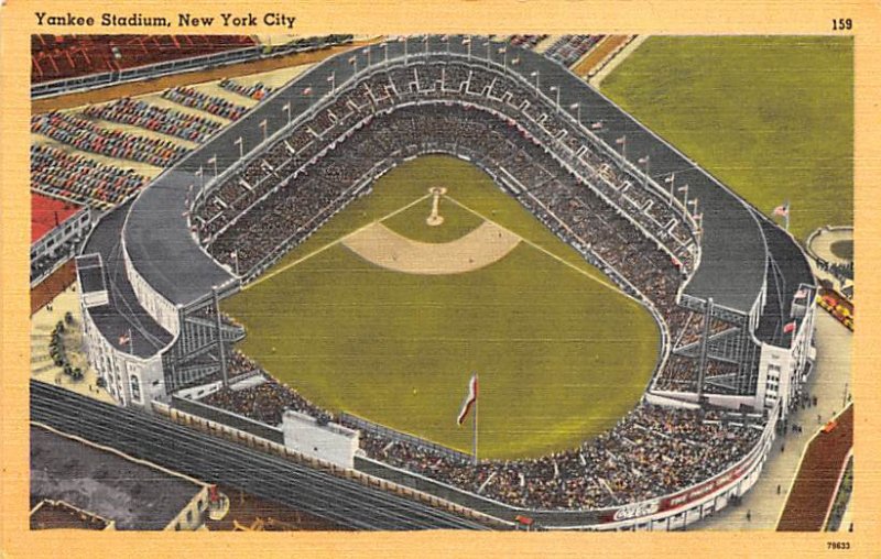 Yankee Stadium NYC, New York Base Ball Stadium Unused 