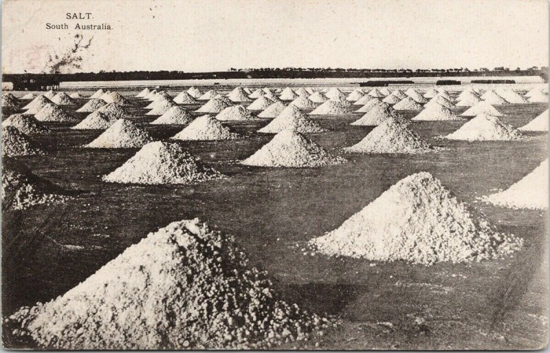 Salt Mounds South Australia State Tourist Bureau c1911 Postcard E64