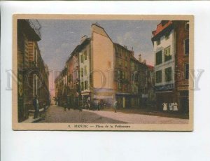 3172326 FRANCE MENDE Place de la Prefecture Vintage postcard